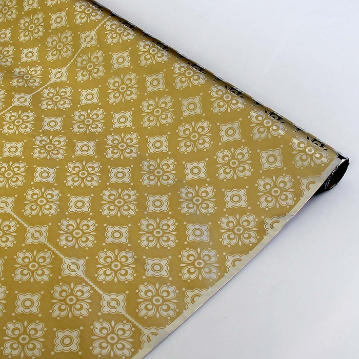 Пленка для цветов "Эстель", золотая,  0,7 х 2 м, 20 мкм