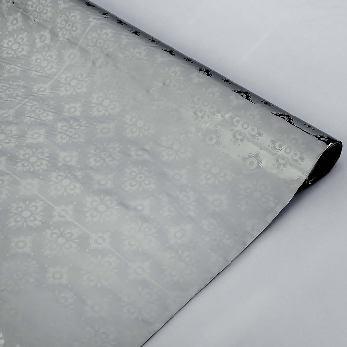 Пленка для цветов "Эстель", серебристая,  0,7 х 2 м, 20 мкм