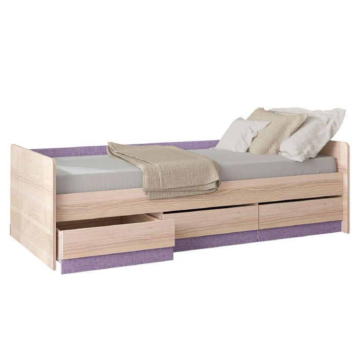 Детская кровать "Индиго", 80х200 см, ясень