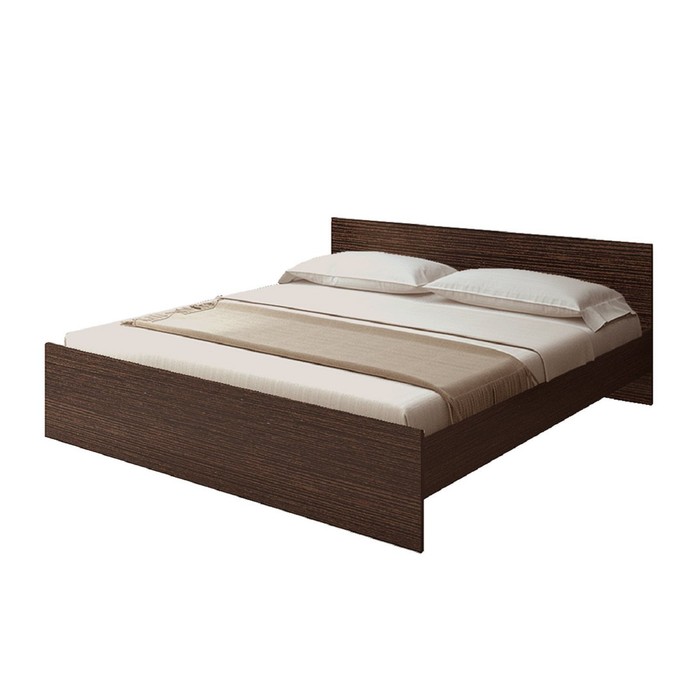 Кровать без ПМ "Николь", без основания, 90х200 см, венге