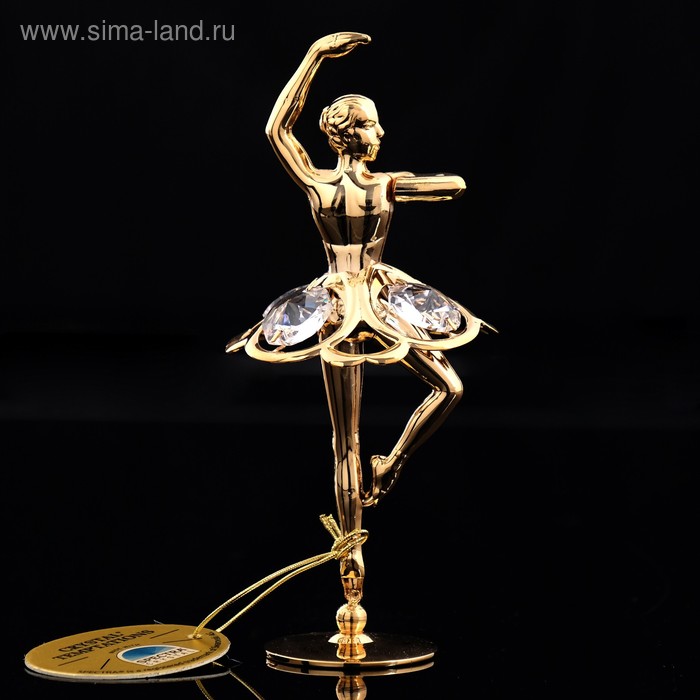 

Сувенир «Балерина», 5×5×12 см, с кристаллами