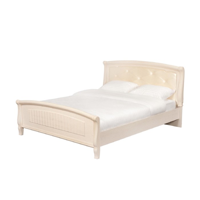 Кровать без подъемного механизма "Амели", 160х200 см, дуб