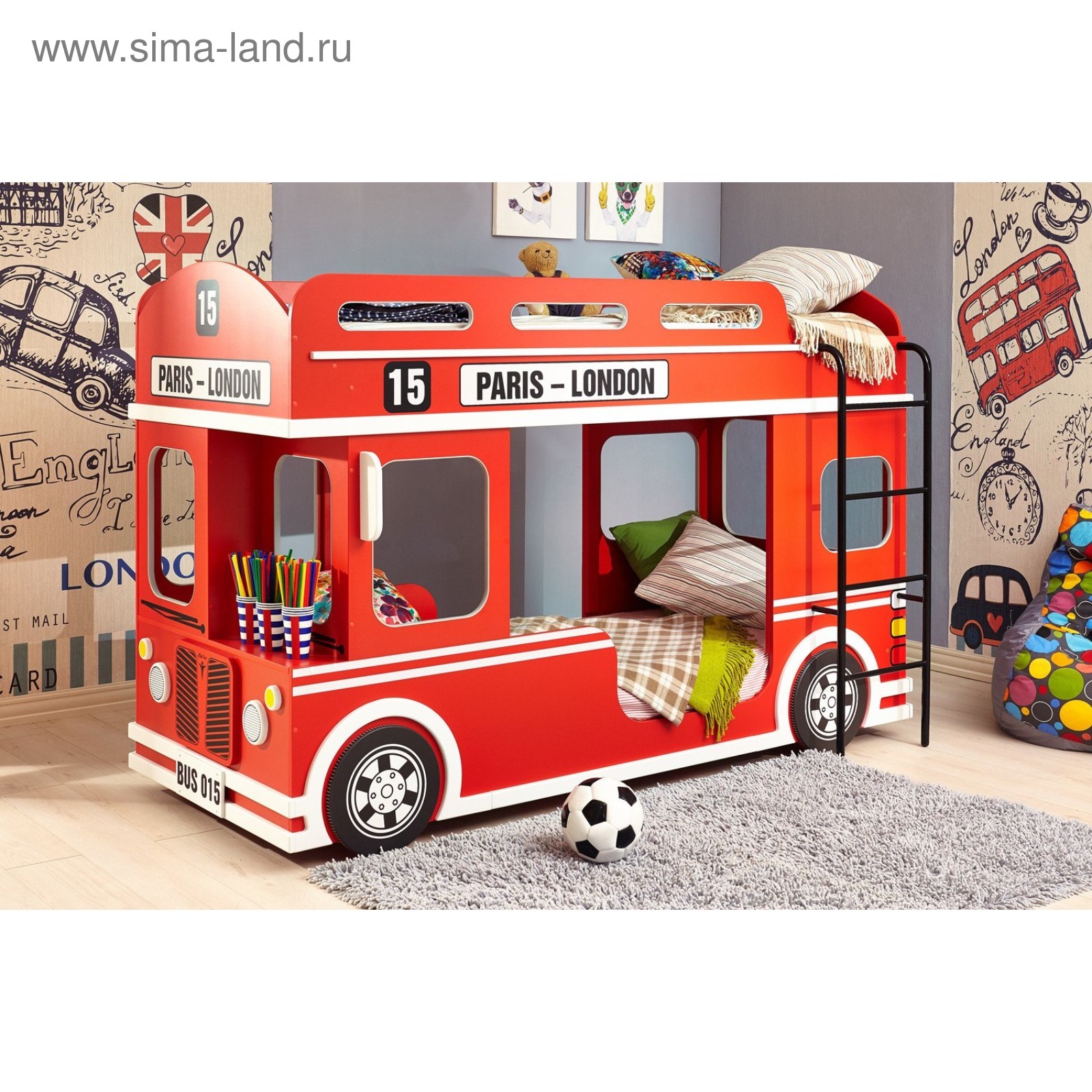 Двухъярусная кровать автобус лондон инструкция по сборке Двухъярусная кровать автобус лондон инструкция по сборке