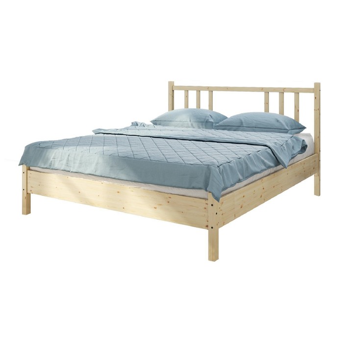 Кровать без подъёмного механизма "Карелия", 160х200 см, сосна