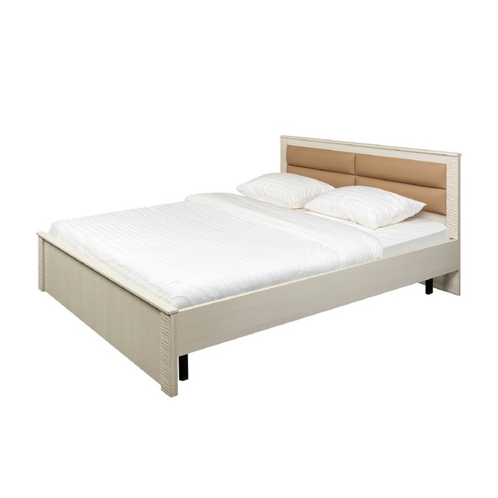 Кровать без подъёмного механизма "Элана", 120х200 см, бежевый