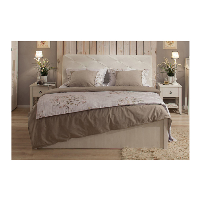 Кровать c подъёмным механизмом "Марсель Люкс", 180х200 см, бежевый