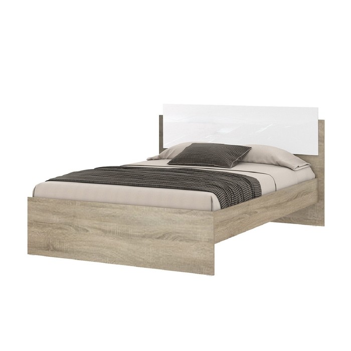 Кровать без подъёмного механизма "Бланка", 160х200 см, дуб