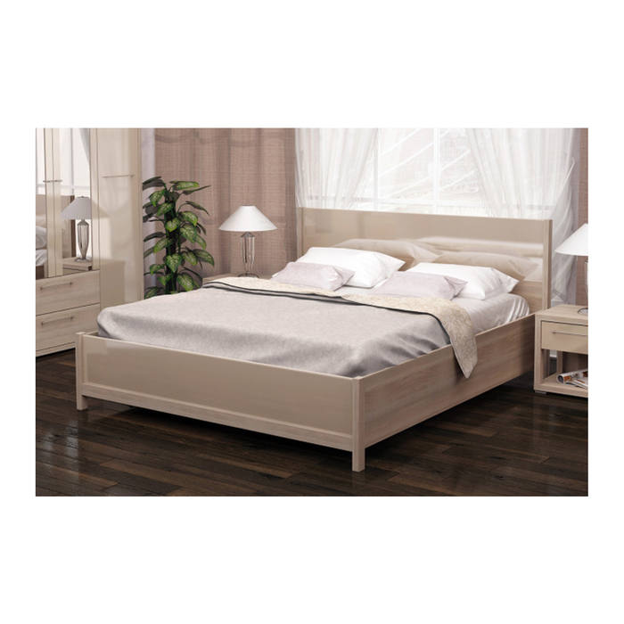 Кровать "Вива" с подъёмным механизмом, 160х200 см, цвет капучино