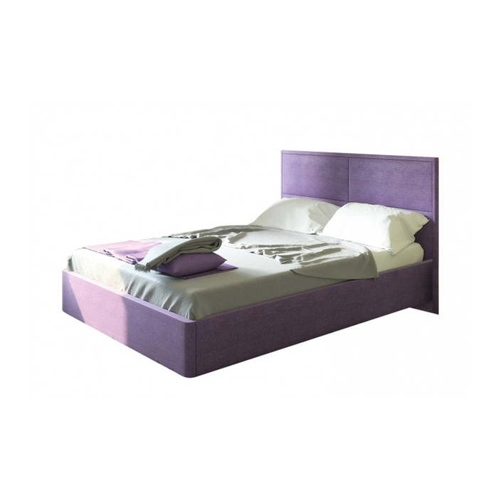 Кровать "Прима" двойная с подъёмным механизмом, 160х200 см, цвет фиолетовый