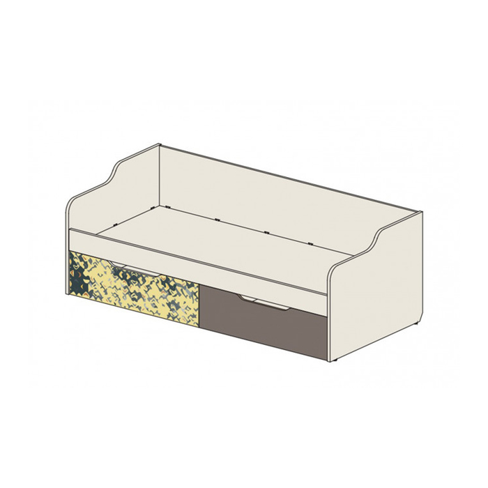 Кровать "Гео", 90х200 см