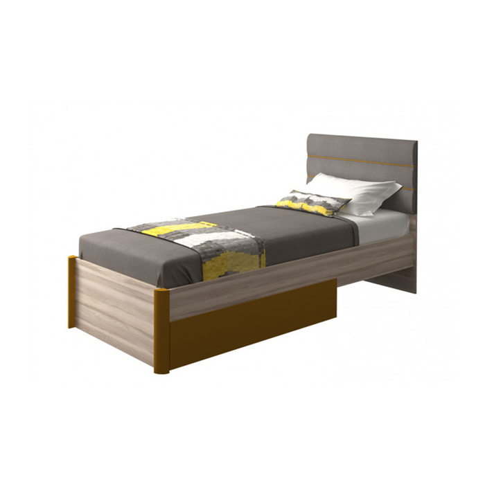 Детская кровать "Граффити", 90х200 см с выдвижным ящиком