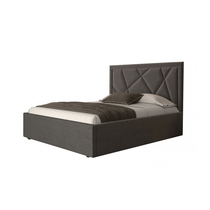 Кровать с подъёмным механизмом "Гольф", 180х200 см, серый