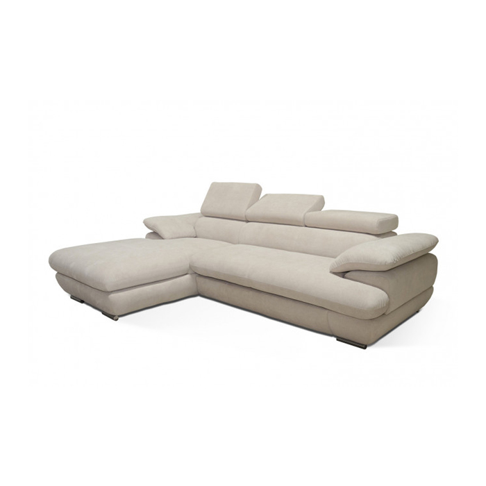 Угловой диван "Саджио", левый угол, ткань, бежевый