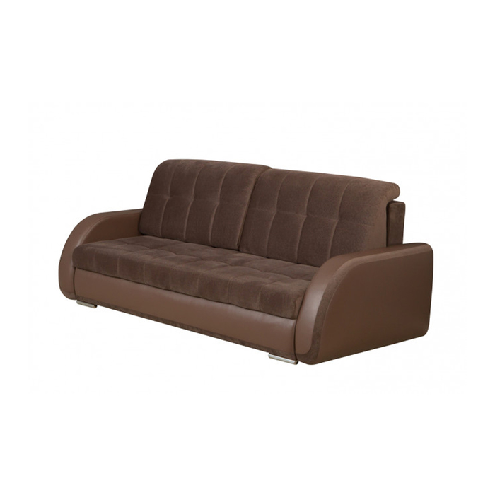 Диван "Турин", ткань, коричневый