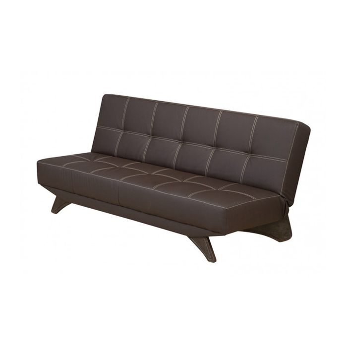 Диван "Хаген", искусственная кожа, коричневый