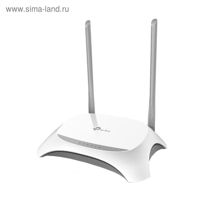 Wi-Fi роутер беспроводной TP-Link TL-WR842N (TL-WR842N V5.) 10/100BASE-TX белый wi fi роутер tp link n300 3g 4g tl wr842n v5 0