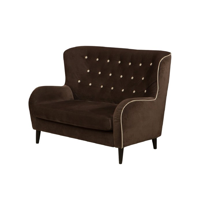 Диван "Джастин", ткань, коричневый