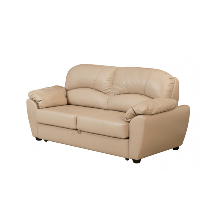Диван "Эвита", натуральная кожа, бежевый