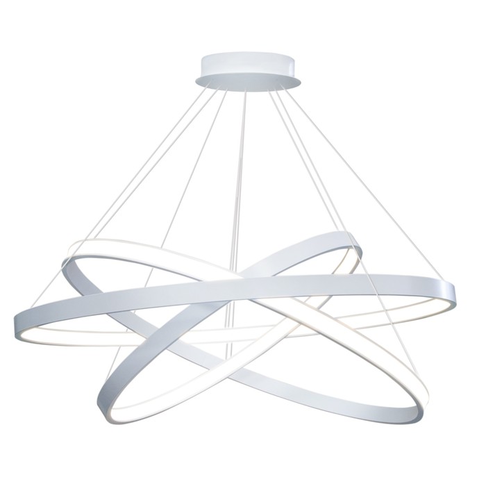 Люстра подвесная Spazio 92Вт LED 3000К 70x70x80см