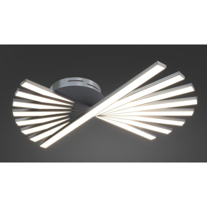 Люстра потолочная Raggi 60Вт LED 3000К 51x51x13см