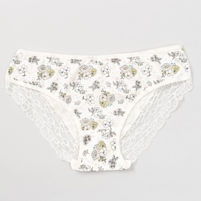 Трусы женские слипы MB3548KK цвет белый, р-р 46-48 (XL)