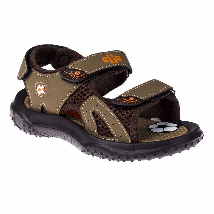 Сандалии детские арт. 63330-V, цвет коричневый, размер 30