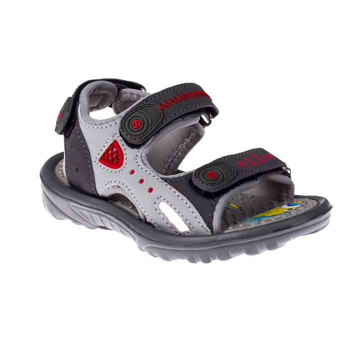 Сандалии детские арт. 63335-V, цвет серый, размер 30