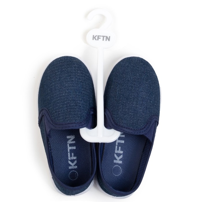 Слипоны детские KAFTAN синяя джинса, р-р 26