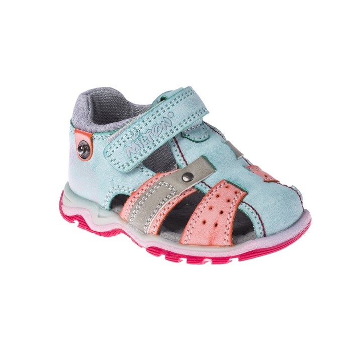 Сандалии детские арт. SС-23012, цвет голубой, размер 21