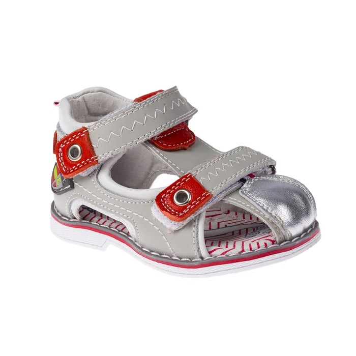 Сандалии детские арт. SВ-24007, цвет серый, размер 22