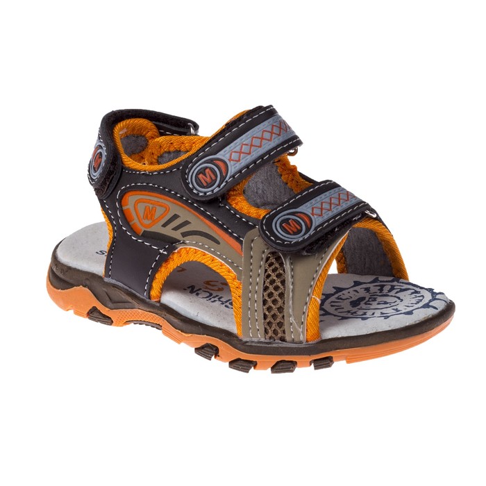 Сандалии детские арт. SB-24041, цвет коричневый, размер 27