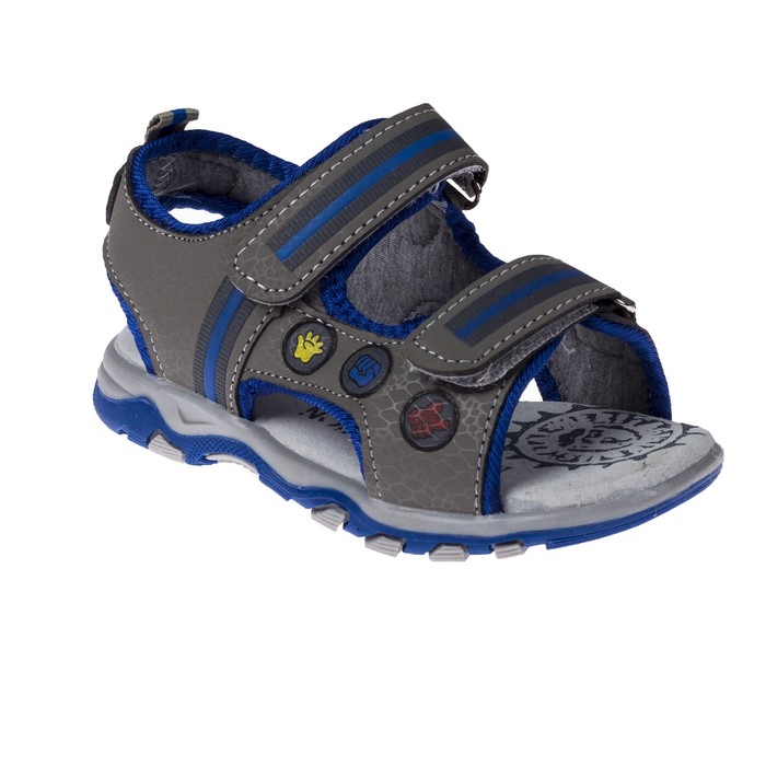 Сандалии детские арт. SB-24042, цвет серый, размер 30