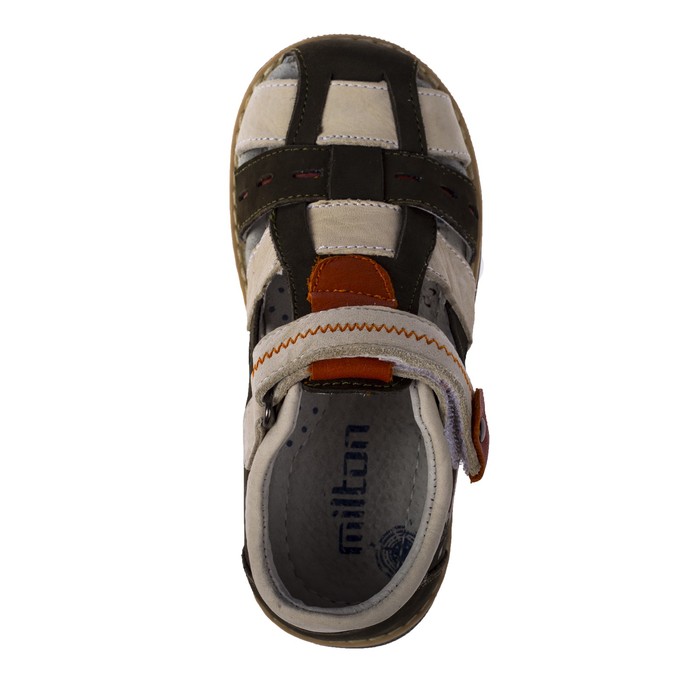 Сандалии детские арт. SB-24048, цвет хаки, размер 31