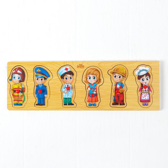 Рамка-вкладыш малая "Профессии", 6 элементов