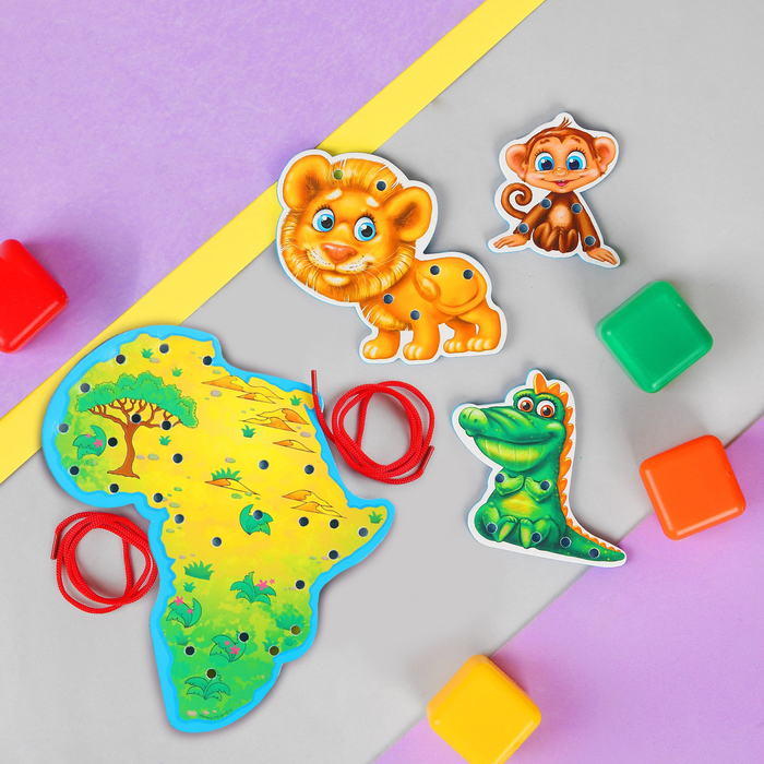 Шнуровка мягкая "Африка"