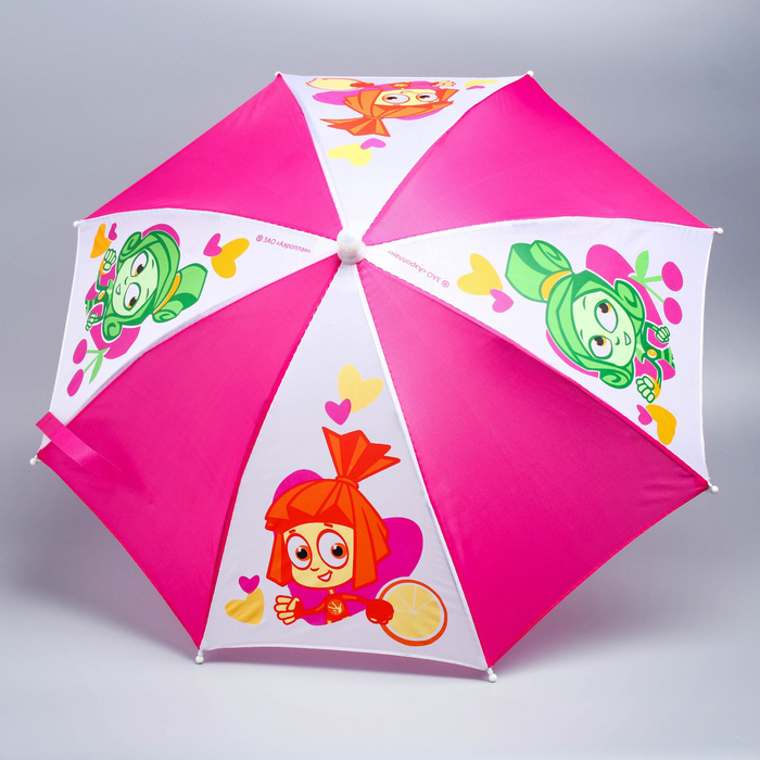 Зонт детский ФИКСИКИ "Симка и Верта" , 8 спиц d=52 см