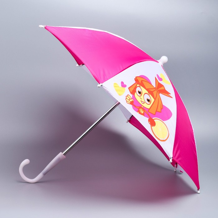 Зонт детский ФИКСИКИ "Симка и Верта" , 8 спиц d=52 см