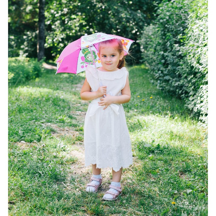 Зонт детский ФИКСИКИ "Симка и Верта" , 8 спиц d=52 см