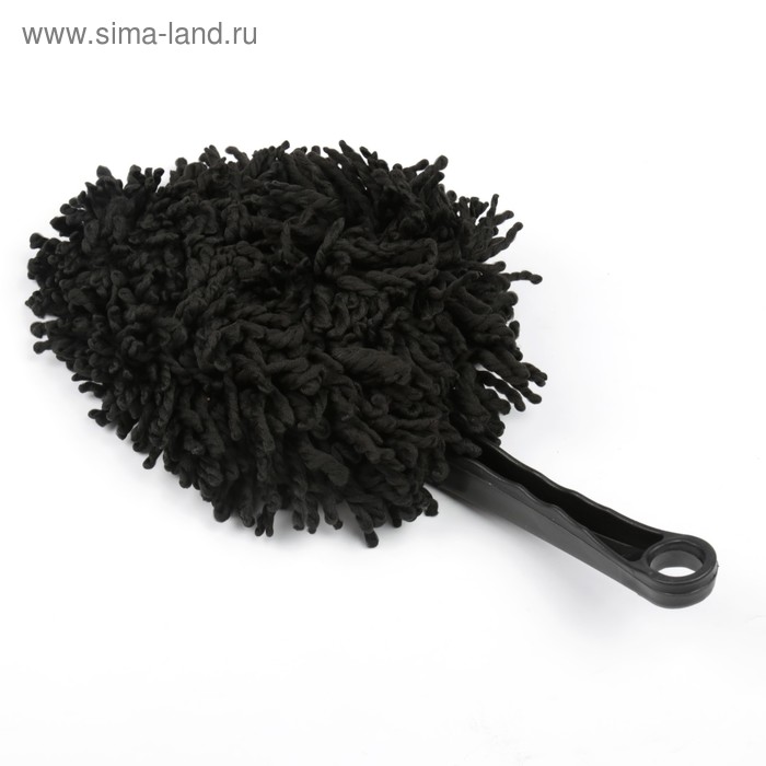 Щетка для удаления пыли, автомобильная, 30 см, черный runail щетка для удаления пыли 0134