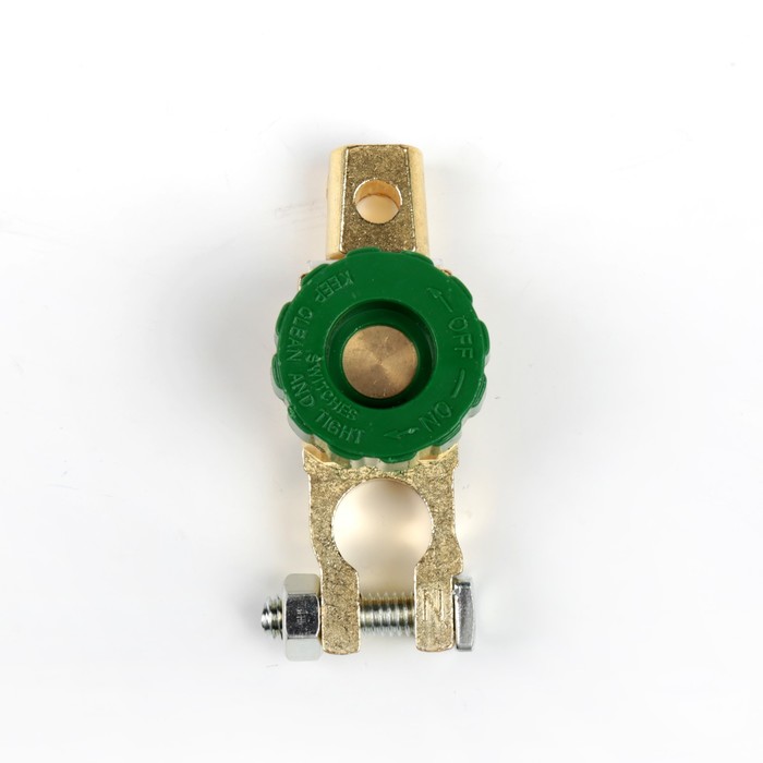 Клемма АКБ универсальная с барашком 1 шт. K-010