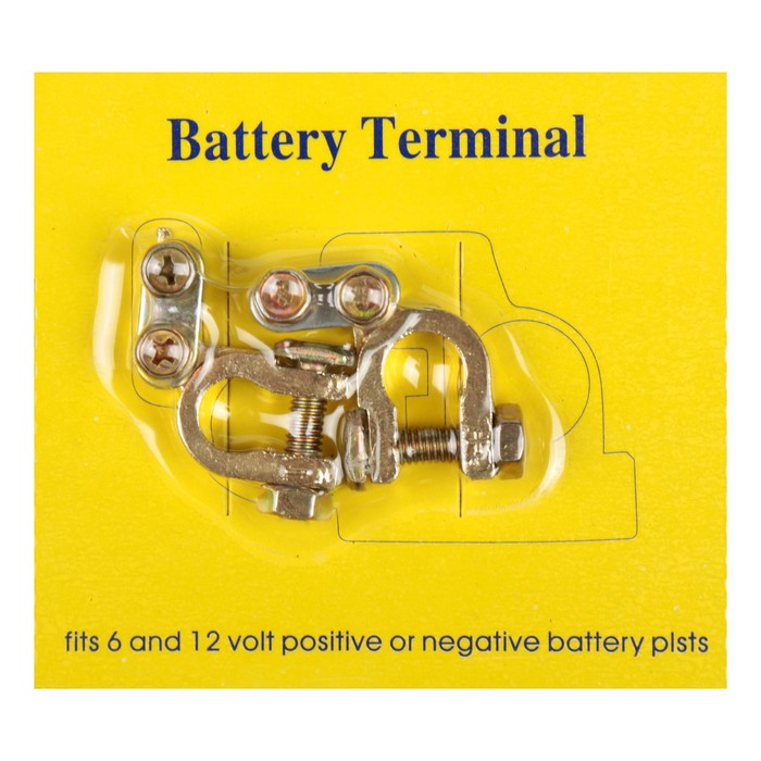Клемма АКБ универсальная, набор 2 шт. K-011