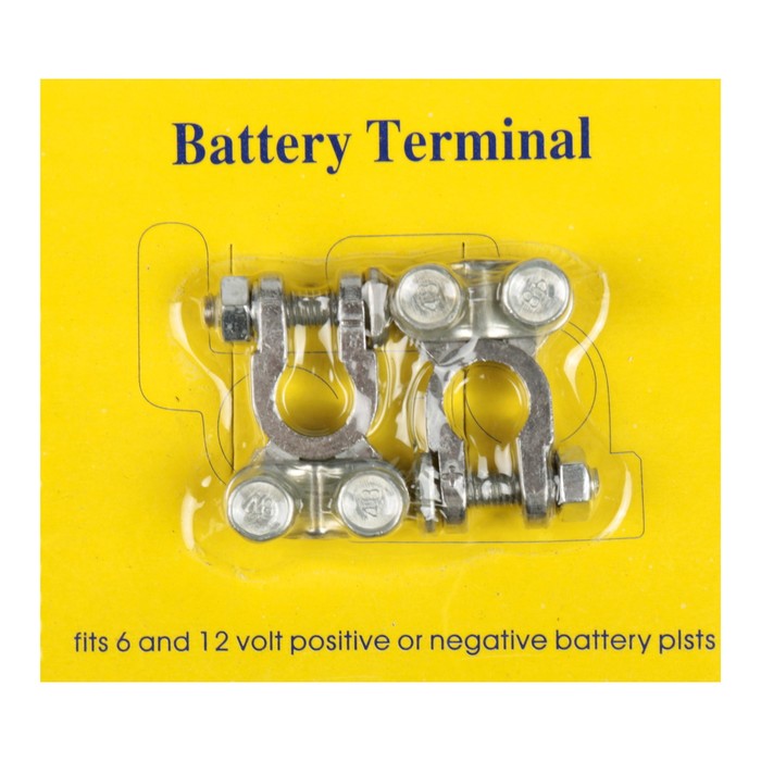 Клемма АКБ универсальная, набор 2 шт. K-012