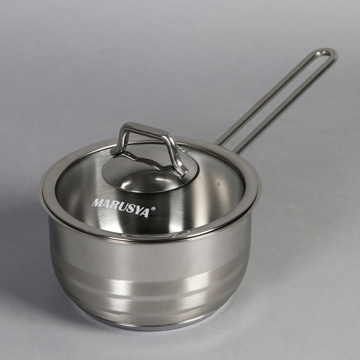 Ковш 1,5 л "Классика", d=14 см, h=8 см, стеклянная крышка