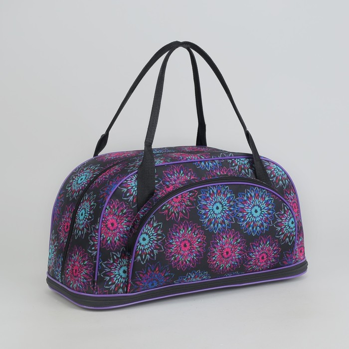 Саквояж «Астры», трансформер, 1 отдел на молнии, наружный карман, разноцветный