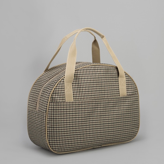 Саквояж "Клетка", отдел на молнии, наружный карман