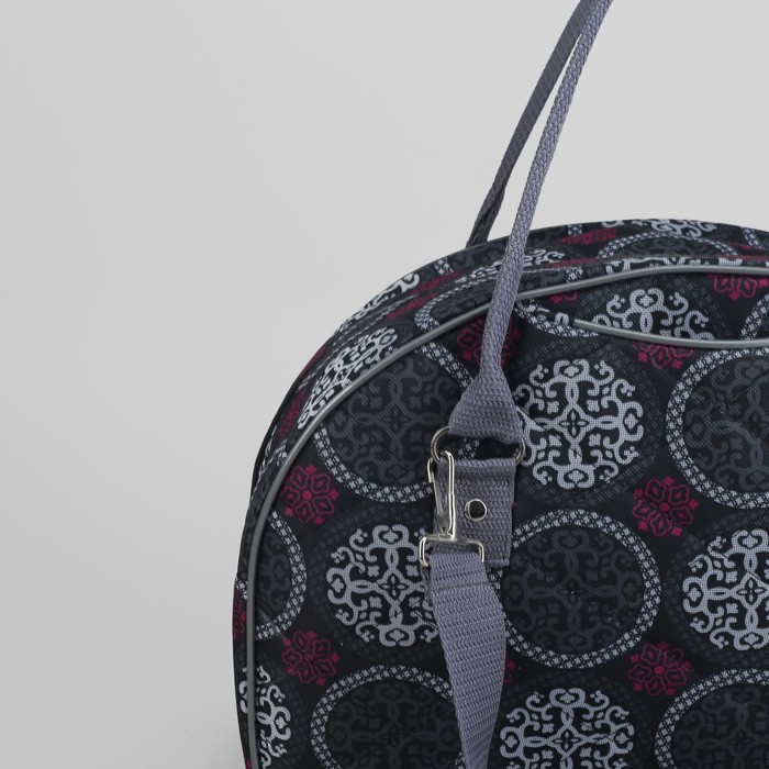 Саквояж, отдел на молнии, наружный карман, длинный ремень