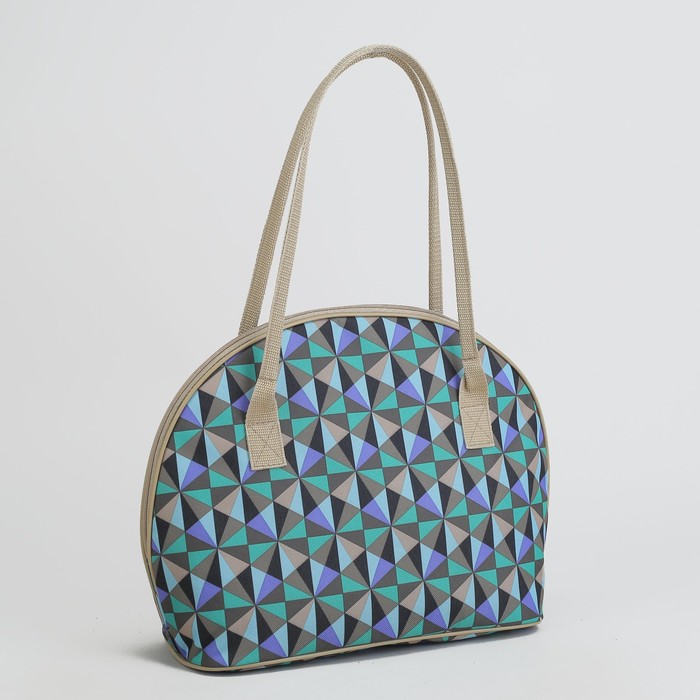 Сумка дорожная, отдел на молнии. наружный карман, мозаика