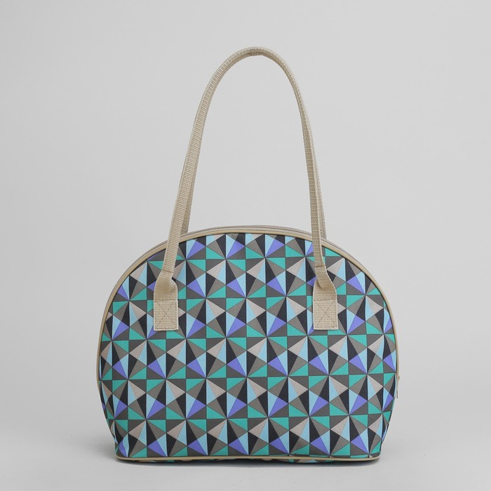 Сумка дорожная, отдел на молнии. наружный карман, мозаика