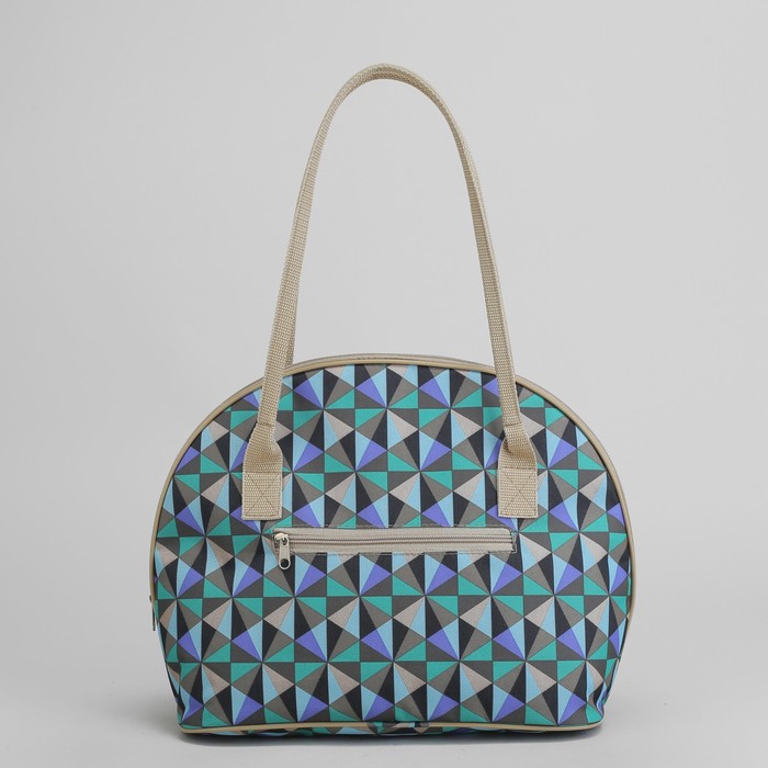 Сумка дорожная, отдел на молнии. наружный карман, мозаика