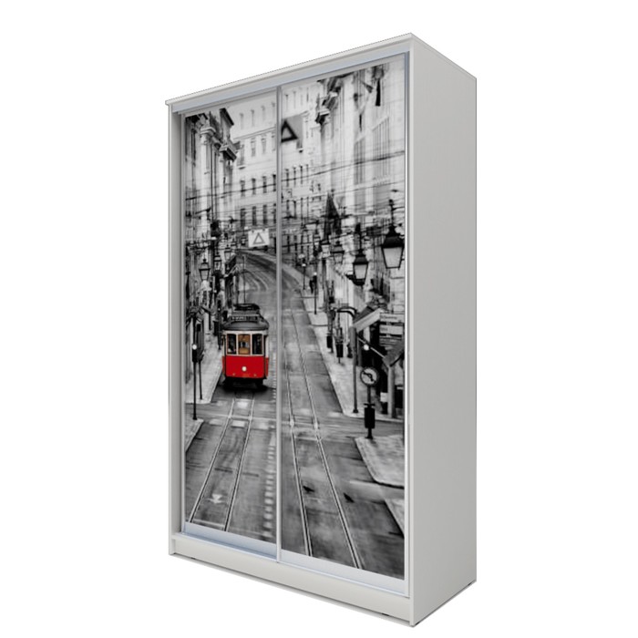 Шкаф-купе Хит-24-17-77 Белый, Лондон